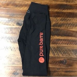 Pure barre X Beyond Yoga leggings